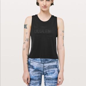 Lululemon Breeze by Muscle Crop Tank